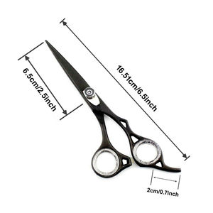 Tijeras de Peluquería Profesionales de Acero Inoxidable, Ligeras, para Diestros, Herramienta de Corte de Cabello de Grado Premium para Salón - Product Image 2