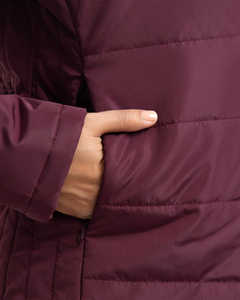 2025 venta al por mayor personalizado ajustable cordón con capucha manga larga Puffer Bomber Chaquetas Mujer chaqueta con capucha Stand Collar comodidad - Product Image 5