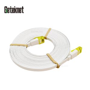 Geteknet 8P8C Jumper Patchcord mèo 6 LSZH mạng đồng <span class=keywords><strong>Ethernet</strong></span> FTP UTP RJ45 mỏng 1ft 10cm 1mtr Dây Cáp Thông tin liên lạc cao - Product Image 3