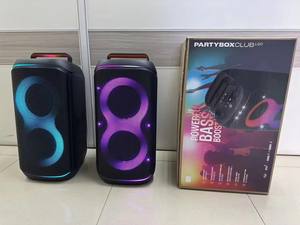 Altavoz BOX120 con Lámpara RGB de Llama y Barra de Arrastre, Apto para Altavoces 5.3, Resistente al Agua, Alta Potencia, Ideal para Fiestas de Karaoke - Product Image 5