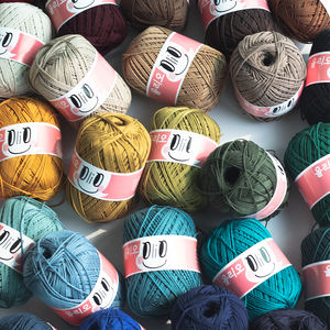 Hilo de nailon texturizado YARNA Olio (70g) para bordes decorativos hechos a mano, ligero, elástico, lujoso, divertido, elegante, para manualidades y bricolaje. - Product Image 3