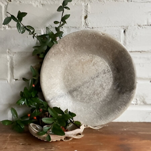 Cuenco decorativo de piedra rústica, cuenco de masa antiguo hecho a mano, plato de piedra Natural, decoración única para el hogar, suministro global directo de fábrica - Product Image 3