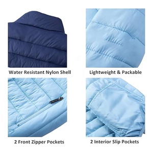 Men's <b>Lightweight</b> Canvas Puffer <b>Jacket</b> for Winter Outdoor Use <b>Waterproof</b> Windproof <b>Breathable</b> Zipper Water-Resistant for Adults - Product Image 3