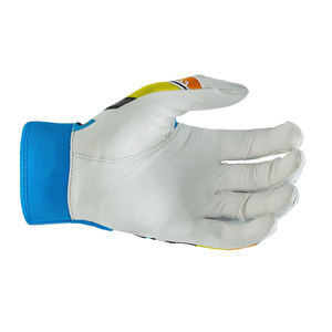 Top qualité en cuir véritable vente chaude gants de frappeur de Baseball antidérapant jeunesse adulte unisexe léger gants de frappeur de Baseball - Product Image 5