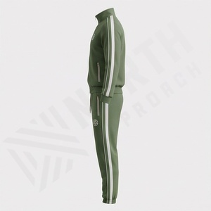 Design Customized Premium Quality Men Tracksuit Custom Made Men Sweat Suit For Jogging 100% Cotton Tracksuit Customized Color - Product Image 3