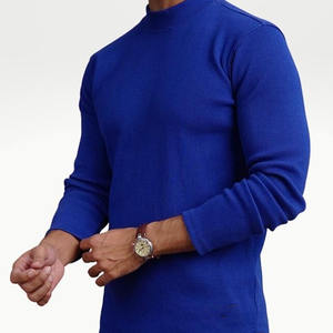 Sweat-shirt d'hiver unisexe en coton 100% à col montant uni, streetwear décontracté, pull avec impression numérique - Product Image 6