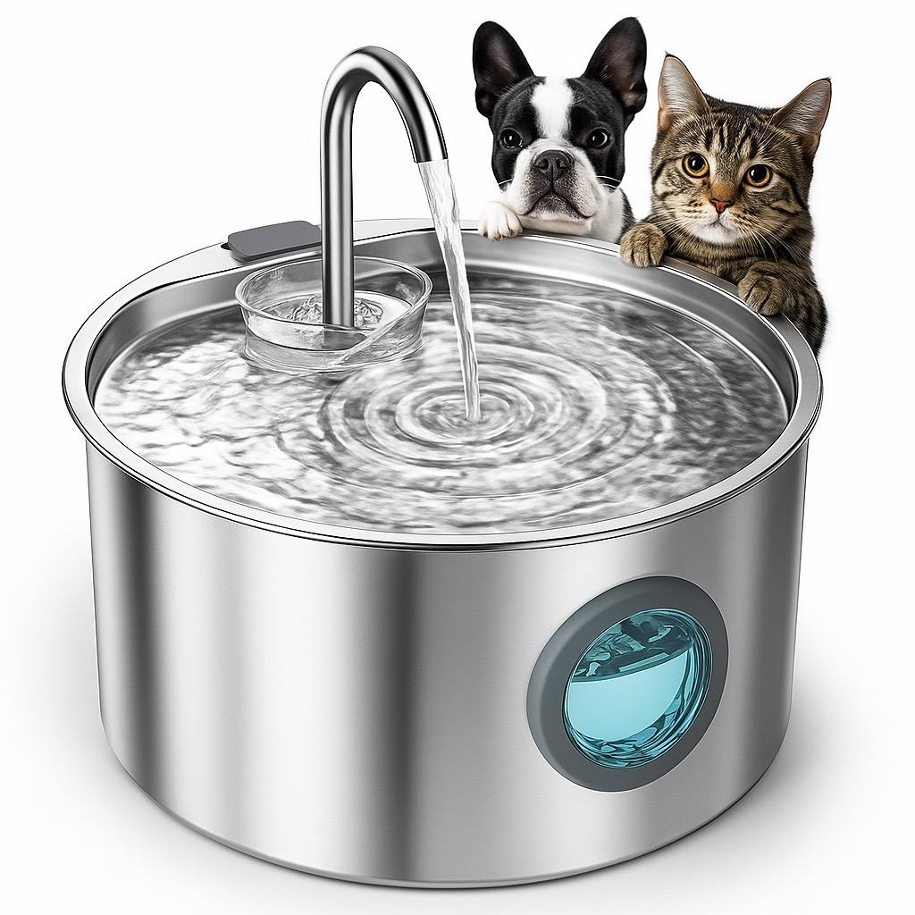 Silver-USB powered no adapter