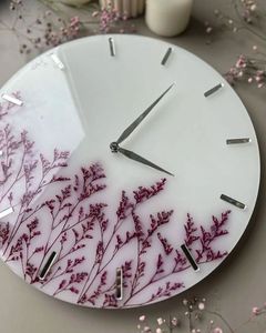 นาฬิกาแขวนผนังทำจากเรซินแบบศิลปะทำมือศิลปะที่เป็นเอกลักษณ์ศิลปะจากอินเดีย - Product Image 5