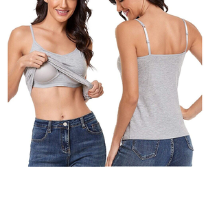 Nouveau design, débardeur de sport sexy pour femme, sans couture, respirant, en coton et élasthanne, prix de gros personnalisé - Product Image 4