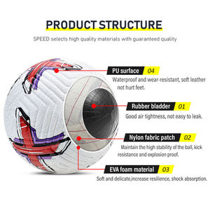 Usine 2024 meilleure vente ballon de Football de haute qualité PU ballon de Football à liaison thermique pour l'entraînement en club - Product Image 4