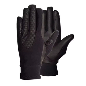 Gants d'équitation personnalisés pour hommes, respirants et réglables, en cuir confortable, antidérapants - Product Image 6