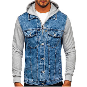 Chaquetas de hombre forradas manta de gran tamaño reparaciones de orillo de moda de diseñador personalizado, chaquetas de hombre, chaqueta para hombre - Product Image 3
