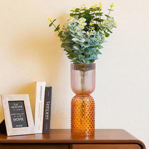 Jarrón Decorativo de Vidrio Elegante Andre, Jarrón Moderno para Flores de Mesa, Proveedor de la India - Product Image 4