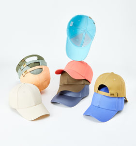 Gorra de béisbol sólida de algodón a la moda de alta calidad, Gorras impermeables con ala curva, color sólido, deportivo, para bebés, fanáticos de los deportes - Product Image 2