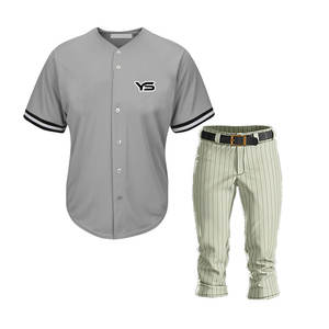 Uniforme de béisbol ajustado, uniforme de béisbol duradero, uniforme liso informal, uniforme hecho en paquistaní - Product Image 1