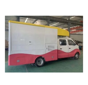 Camión de comida personalizado con motor a diésel de 150 hp, interior de acero inoxidable y unidad de fregadero de 3 compartimentos en venta. - Product Image 1