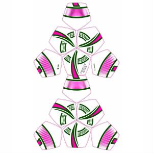 Custom Logo Design 12 Panels PU Soccer Ball Size 5 Football <b>Match</b> Ball for Promotional Use - Product Image 3