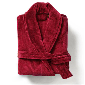 Bata ligera de algodón tejido comprimido para viajes y uso doméstico Hasta la rodilla Estilo de lujo Secado rápido y altamente absorbente - Product Image 1