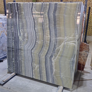 Dalles de marbre gris or blanc naturel exotique pour les murs et les sols de salle de bain - Product Image 3