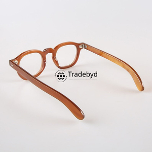 Gafas de cuerno natural Marcos Gafas de lujo hechas a mano Popular en Europa Tradebyd - Product Image 3