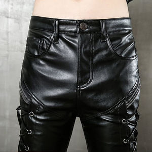 กางเกงผ้าสแปนเด็กซ์เอวสูงของผู้ชายผ้าแคนวาสแปนเด็กซ์ผ้าตรงลายทางน้ำหนักเบากันน้ำเป็นมิตรกับสิ่งแวดล้อม - Product Image 6