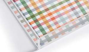 ถาดเสิร์ฟอาหารอะคริลิคแบบวินเทจถาดเสิร์ฟอาหารฟาสต์ใสทนทานมีหลายขนาด - Product Image 4