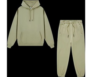 2024 Tech Fleece High Quality Men's Gym Sportswear Solid Color <b>Plain</b> <b>Tracksuit</b> Set Winter Logo Feature - Product Image 6