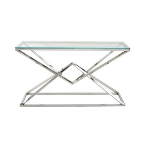 Tables console SS en bois recyclé multicolore utilisées comme décoration intérieure et produit utilitaire disponibles en plusieurs finitions et tailles en métal - Product Image 6