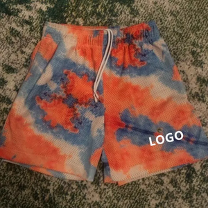 2023 Oem vente en gros hommes séchage rapide Sublimation maille Shorts Fitness tissu éponge motif 6XL été chaud plage impression par transfert - Product Image 6