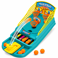 Jeu de basket de table en gros d'usine, mini lanceur de balles, jeu de fête familial avec plusieurs paniers de score, cadeau pour enfants