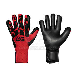 Guantes profesionales de fútbol americano Material de cuero duradero de alta calidad Artículos deportivos para porteros - Product Image 2