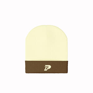Gorro con puños de moda con logotipo bordado para hombres y mujeres moda callejera de invierno - Product Image 5