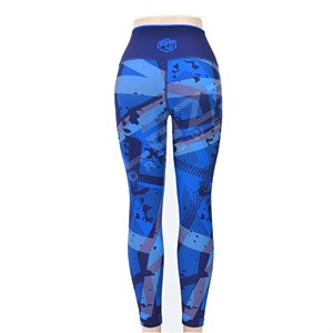 Leggings de Yoga Blaze Fight Wear con Cintura Elástica, Personalizables, de Cintura Alta, Transpirables, Antiestáticos, Tallas Grandes, Color Sólido - Product Image 3