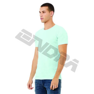 L'artisanat rencontre le confort: rehaussez votre style avec notre collection de t-shirts à col en O! - Product Image 2