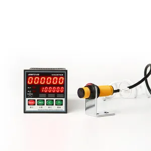 Penghitung digital 6 digit elektronik industri presisi tinggi dengan saklar fotolistrik