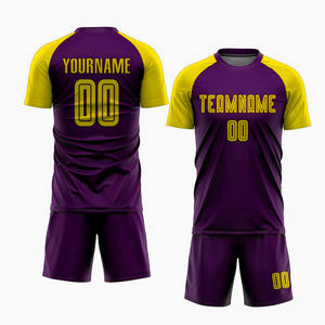 Uniforme de vêtements de football de sport Offre Spéciale pour hommes Sublimation Polyester fait à séchage rapide à manches courtes Kit d'uniforme de football d'équipe adulte - Product Image 4