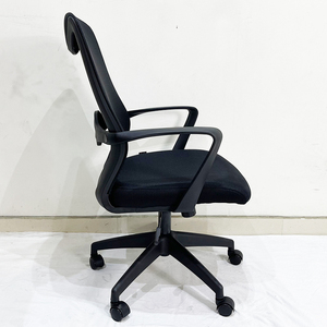 Silla de Oficina Ergonómica Minimalista MF719 con Base Giratoria, Función de Elevación y Plegado para Soporte Lumbar, Material de Malla y Espuma para Taller o Dormitorio - Product Image 5