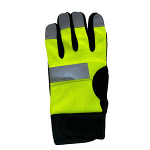 Customized Flexible Leather Protective <b>Mechanic</b> Gloves for Construction Work Wear Safety Hand Gloves - Product Image 3