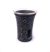 Diffuseur d'huiles essentielles en pierre de savon spirale pour huiles de lavande et de rose, chauffe-bougie non électrique OBS-176