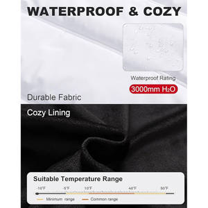 Veste d'hiver matelassée pour femme, tendance et moderne, coupe classique, tissu respirant, coupe-vent, construction isolante - Product Image 4