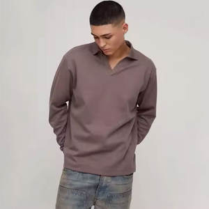 Oversized Pullover Cotton Crew sudadera de alta calidad personalizado al por mayor Calle/Casual invierno estilo bordado Dropshoulder - Product Image 1