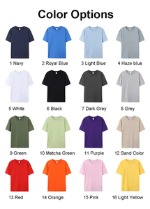 Camiseta personalizada de punto sólido para hombre, Camiseta extragrande de algodón de fábrica OEM, diseño de logotipo elevado en 3D - Product Image 6