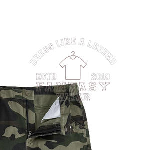 Pantalones Cortos Cargo Holgados de Verano de Alta Calidad FANTASY WEAR 2026, Pantalones Cortos Cargo de Color Sólido para Hombre, Certificación CE ISO - Product Image 4