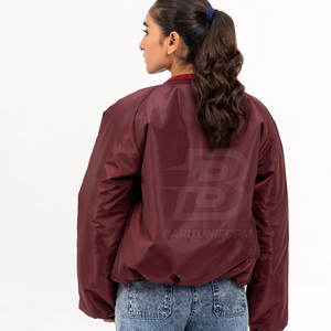 Vestes de bombardier à bas prix Street Wear Vestes d'hiver de bombardier pour femmes de haute qualité fabriquées au Pakistan - Product Image 2