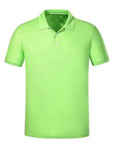 เสื้อยืดโปโลแห้งเร็วสำหรับผู้ชาย,เสื้อโปโลสำหรับใส่เล่นกีฬาฟิตเนสเสื้อใส่วิ่งลำลองคุณภาพสูงกำหนดโลโก้ได้ตามต้องการ - Product Image 3