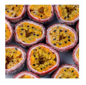 Cubos y pulpas de maracuyá congeladas en embalaje a granel para exportación - Product Image 1