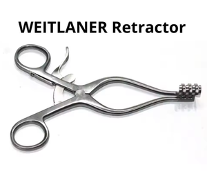 Retractores Weitlaner ligeros de fabricación profesional de alta calidad a la venta/nuevos retractores y fórceps Weitlaner hechos a mano - Product Image 2