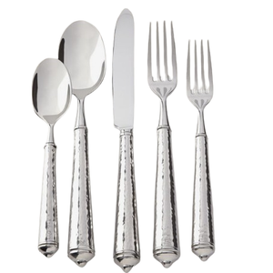 Cuillère et fourchette en métal couverts personnalisés en acier argent noir fini ensemble de couverts couverts nouvelle arrivée ensemble de couteaux de cuisine - Product Image 6