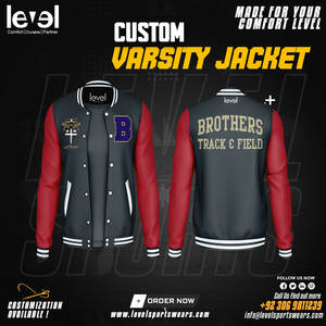 Fabricante de chaquetas universitarias personalizadas tela de peso pesado chaquetas universitarias de béisbol de bombardero de gran tamaño OEM personalizadas para hombres - Product Image 4