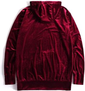 Sweat à capuche court pour homme, design personnalisé, velours, deux pièces, décontracté, hiver, 100% coton, impression numérique, sweat à capuche écologique - Product Image 4